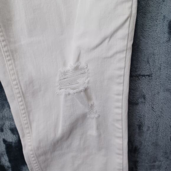 Candace Cameron Bure White Denim Jeans 6 - Picture 2 of 6